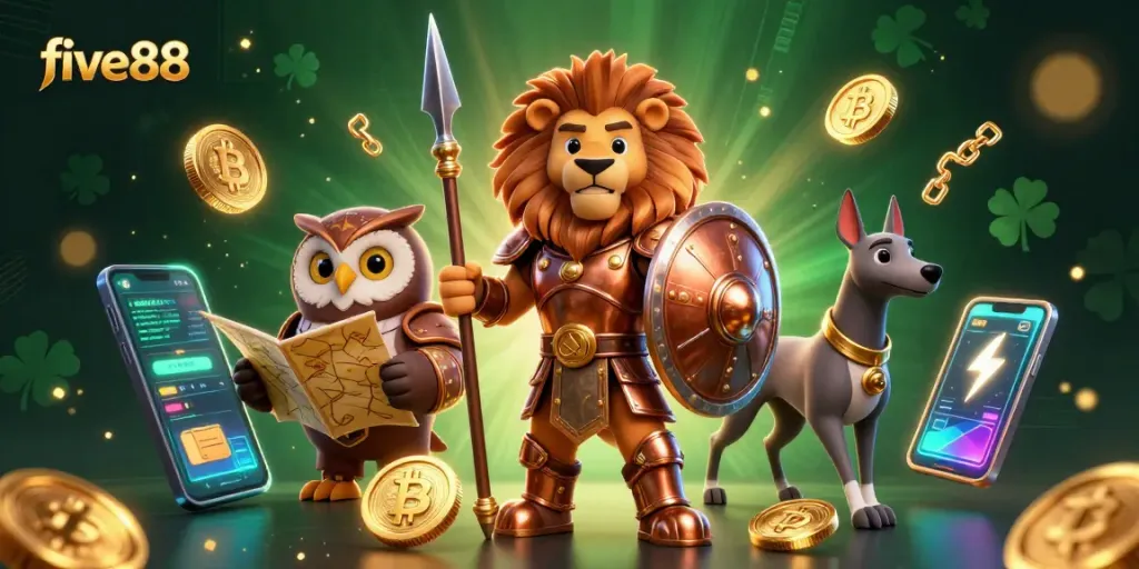Experience thrilling wins with five88's immersive casino adventures featuring vibrant game elements.