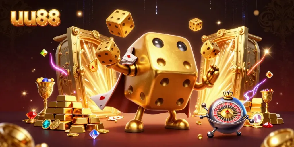 Experience thrilling gameplay at uu88 with dynamic characters and casino elements bursting with entertainment.