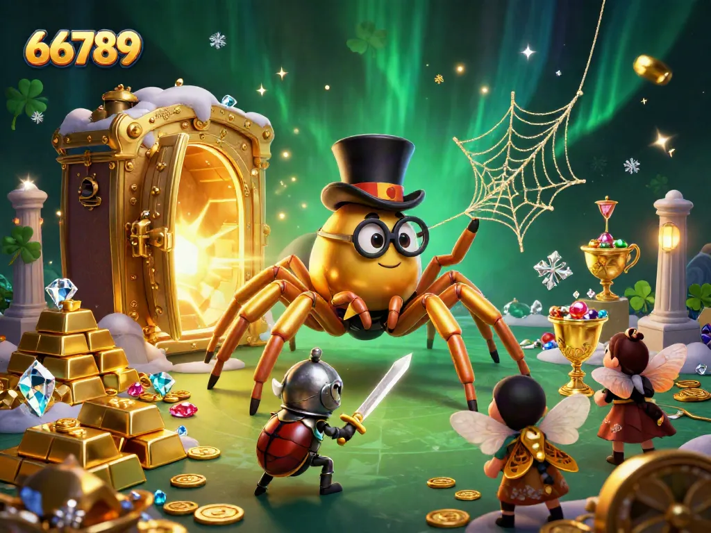 Experience high-stakes gaming excitement with 66789's vibrant online casino scene, featuring thrilling characters and stunning treasures.