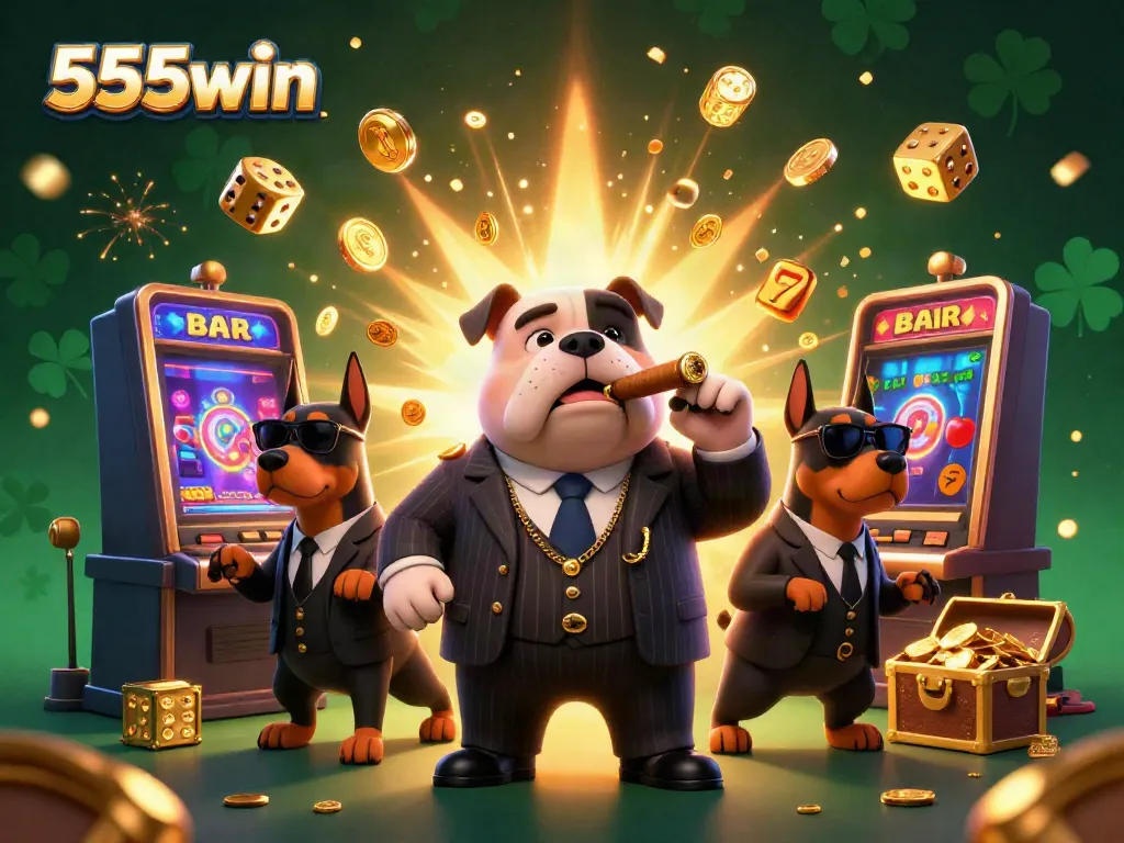 Experience an exciting jackpot explosion and casino thrill with 555win's electrifying scene!