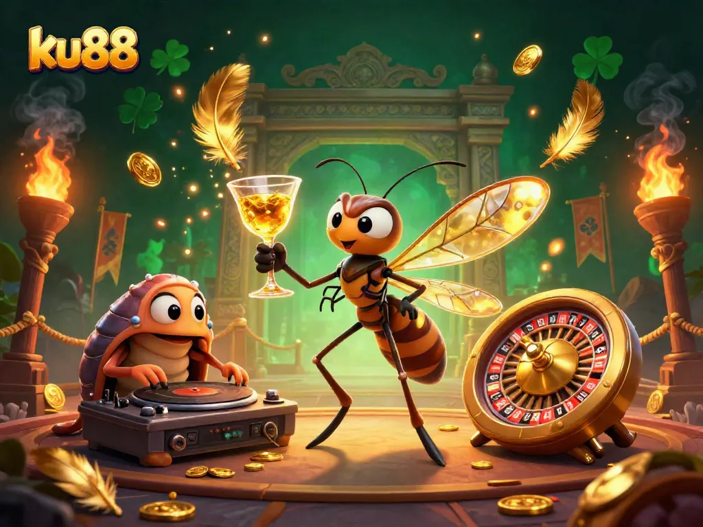 Engage in thrilling games at ku88 casino, featuring vibrant characters and dynamic action.