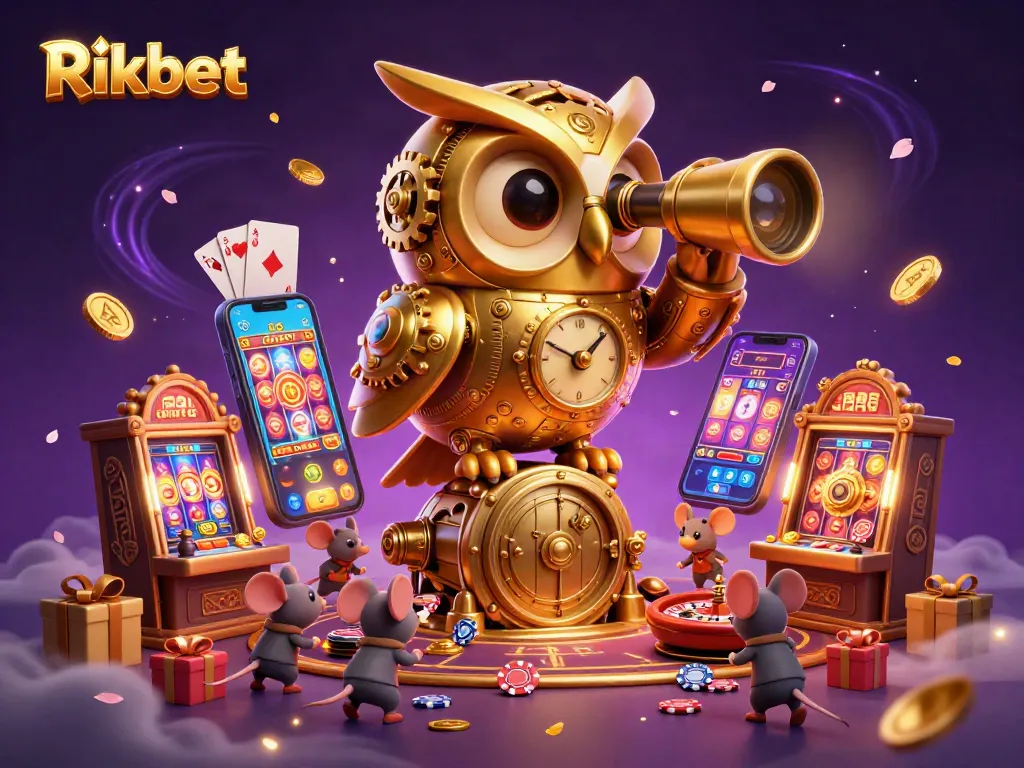 Experience thrilling games with Rikbet's exciting casino action and golden wins.