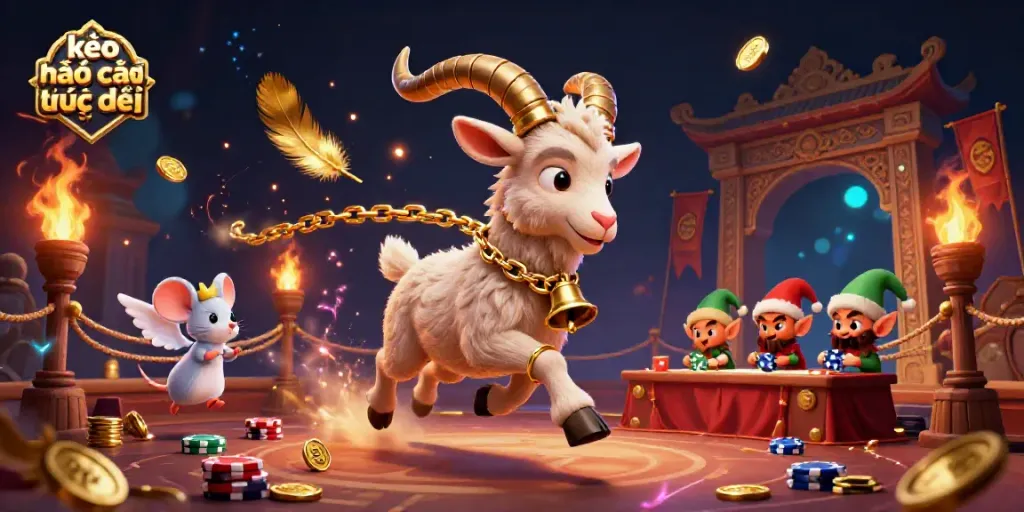 Engage with kèo nhà cái trực tiếp as Krampus and friends manage a festive horror casino.