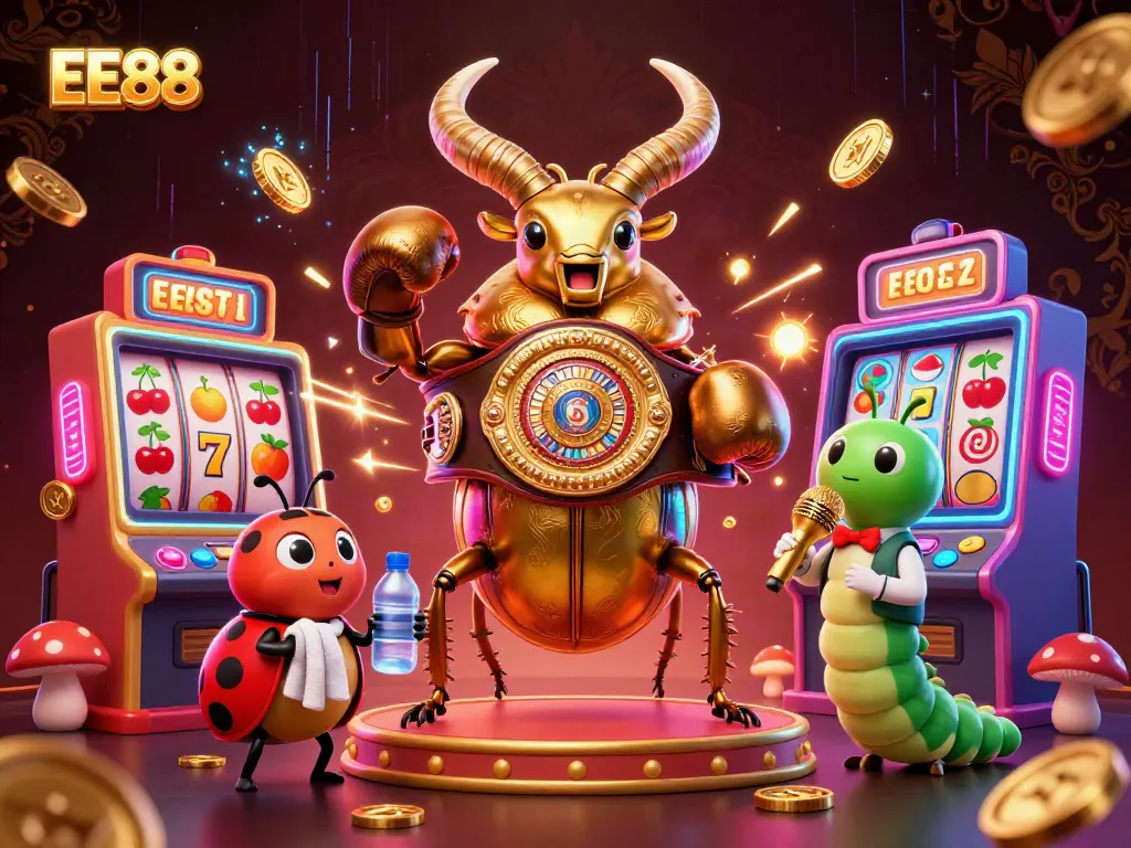 Engage with exciting slot action and vibrant gameplay visual at EE88 casino.